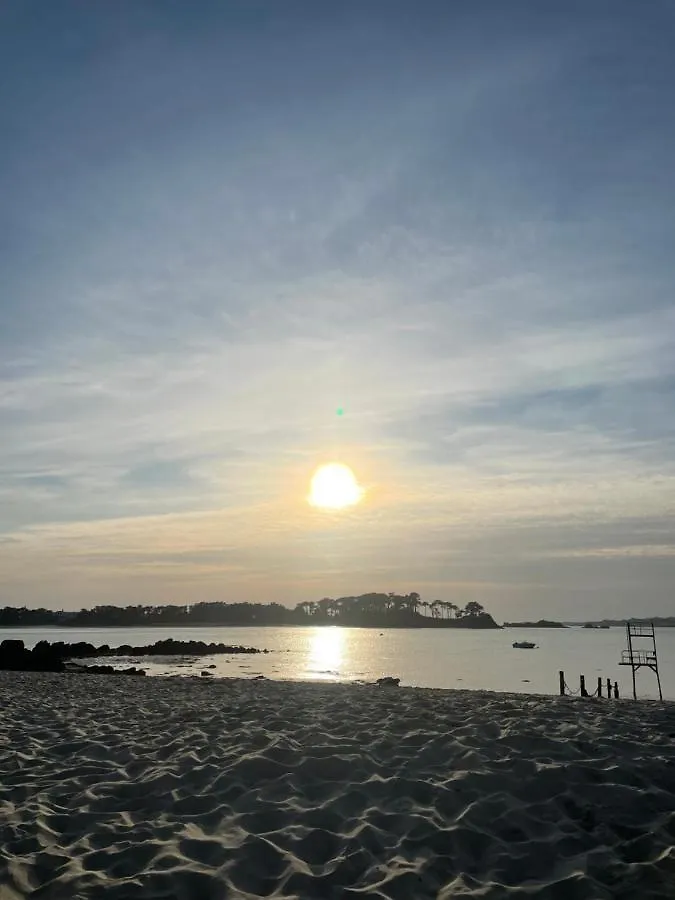 Appartement Roscoff Centre-Ville Vue Mer Lägenhet